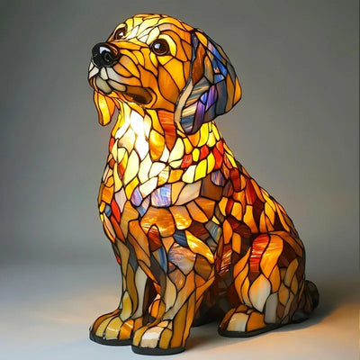 Spiritueel Lys Golden Retriever Beeldje