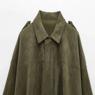 Women's Faux Suede Jacket