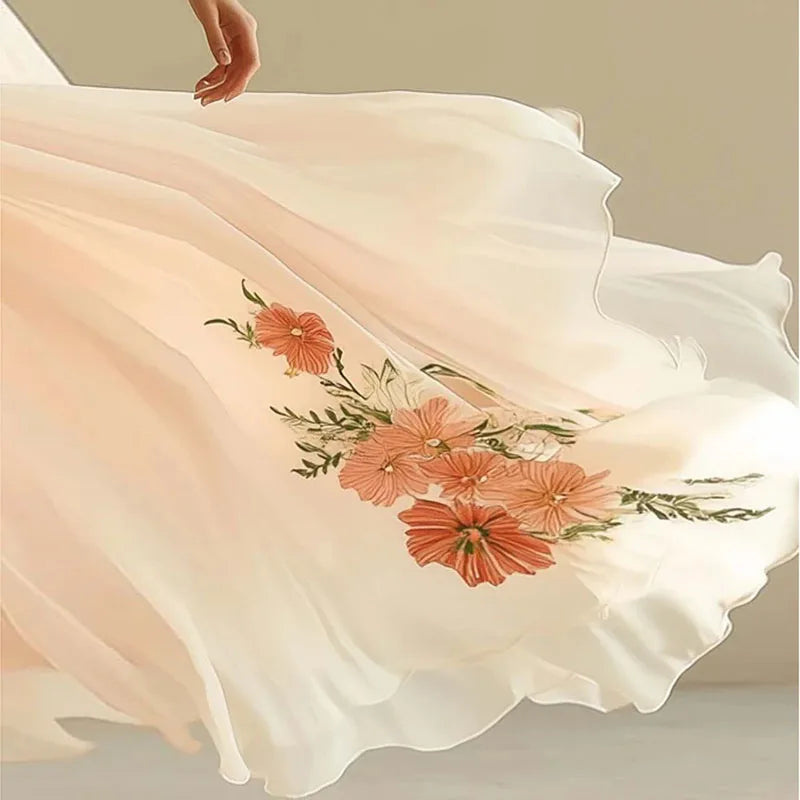 Amelia | Sophisticated High-Waisted V-Neck Evening Dresses