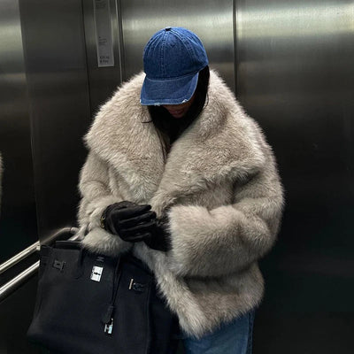 Fluffy Fur Coat