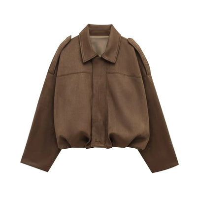 Women's Faux Suede Jacket