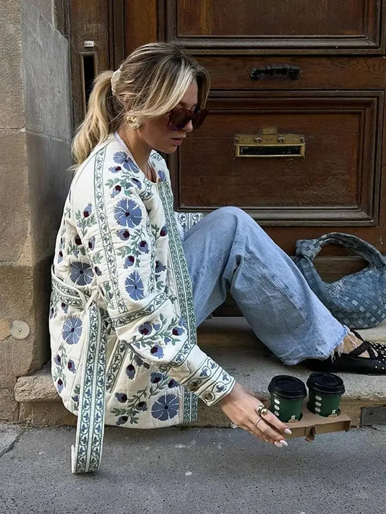 Marcela Lace Up Jacket