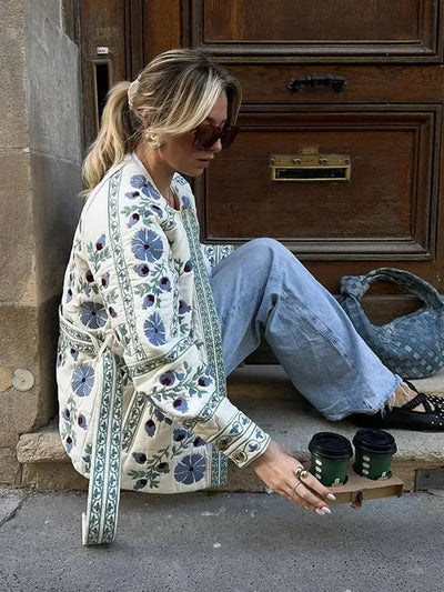 Marcela Lace Up Jacket