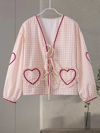 Irissa - Heart Blouse