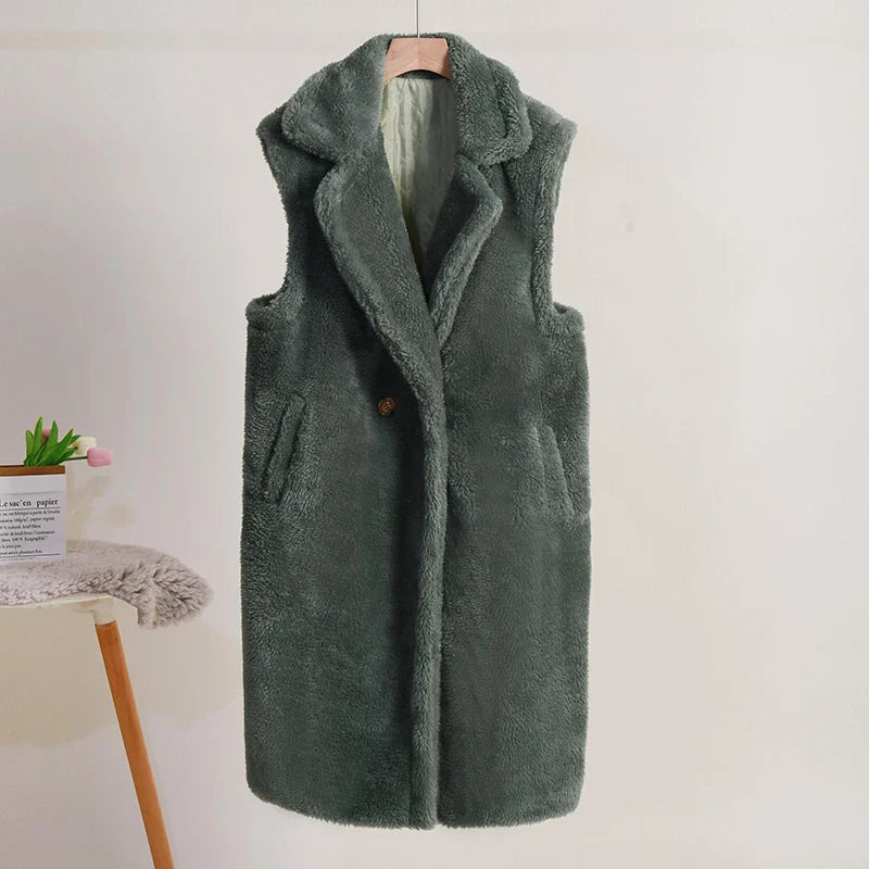 Long Fur Vest