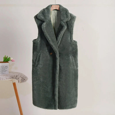 Long Fur Vest