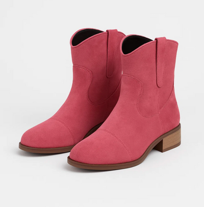 DAKOTA™ – Suede Western Boots with Timeless Look