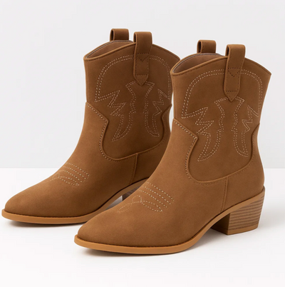 TEXA™ – Cowboy Boots in Raccoon Fur for Women