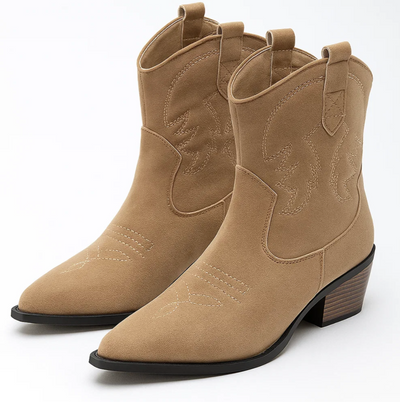 TEXA™ – Cowboy Boots in Raccoon Fur for Women