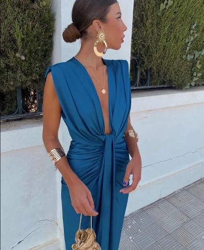 Felicity | Drape-Detail Bodycon Dress