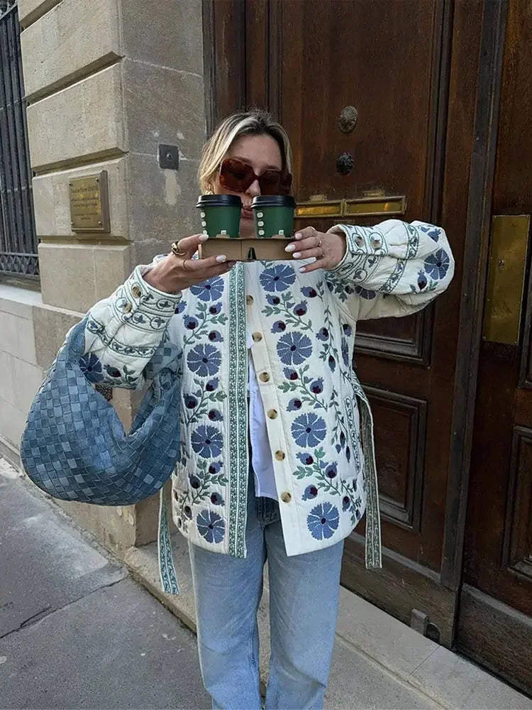 Marcela Lace Up Jacket