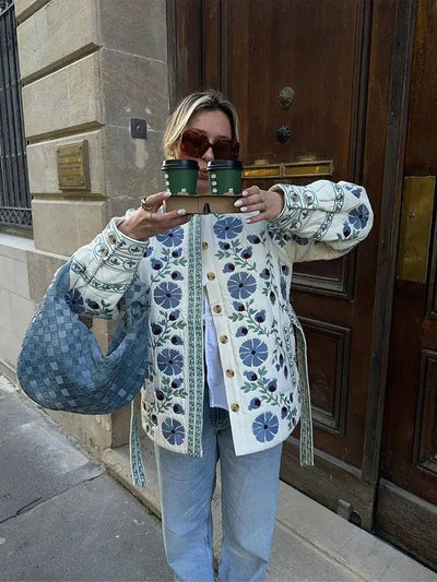 Marcela Lace Up Jacket