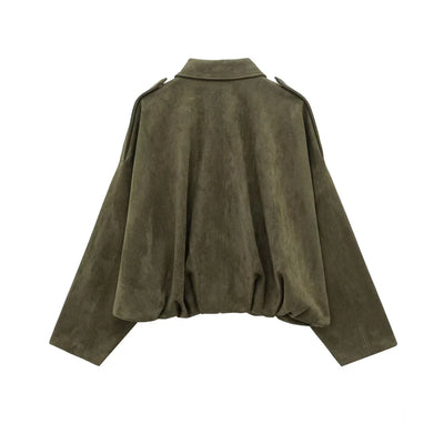 Women's Faux Suede Jacket
