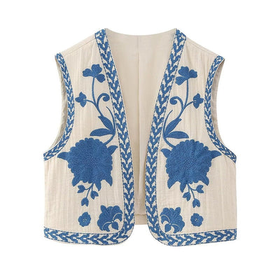 Vintage Embroidered Vest