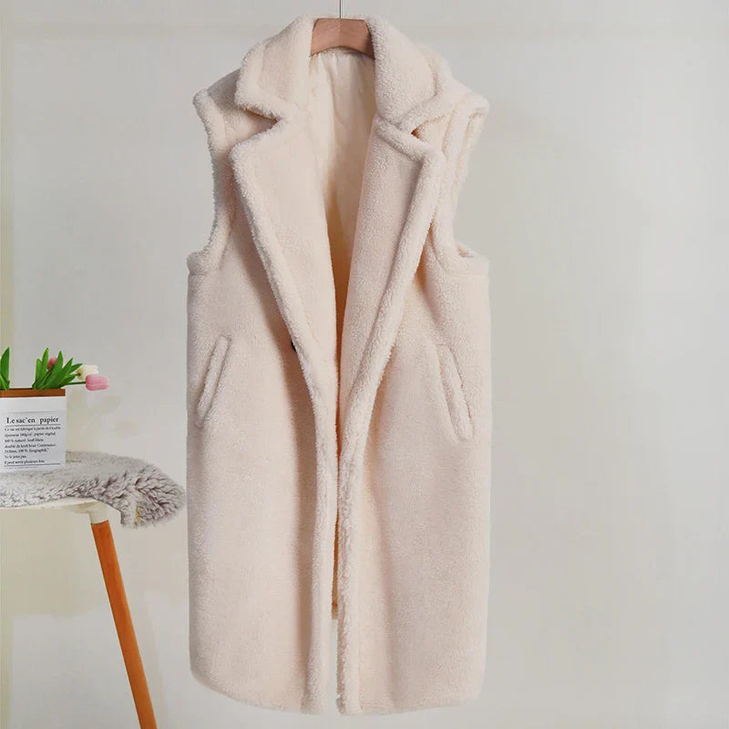 Long Fur Vest