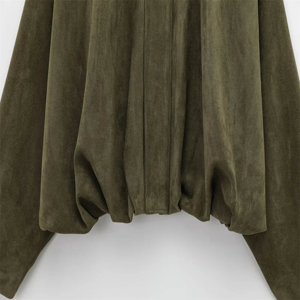 Women's Faux Suede Jacket