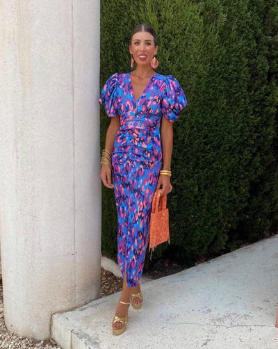 Loren - Bold Puff Sleeve Dress