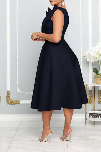 Natalia | Stylish One-Shoulder Midi Dress