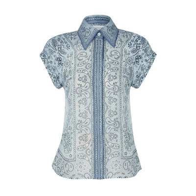 Lucia™ | Button-Down Belted Waist Dress