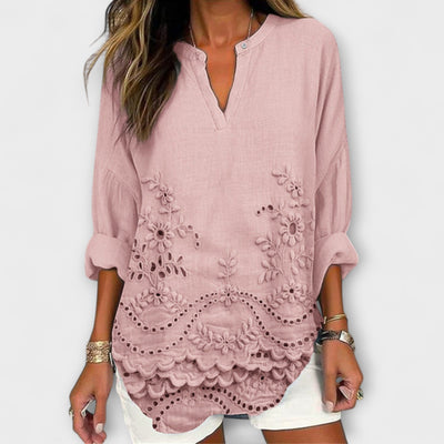 Aria – Breezy Printed Top