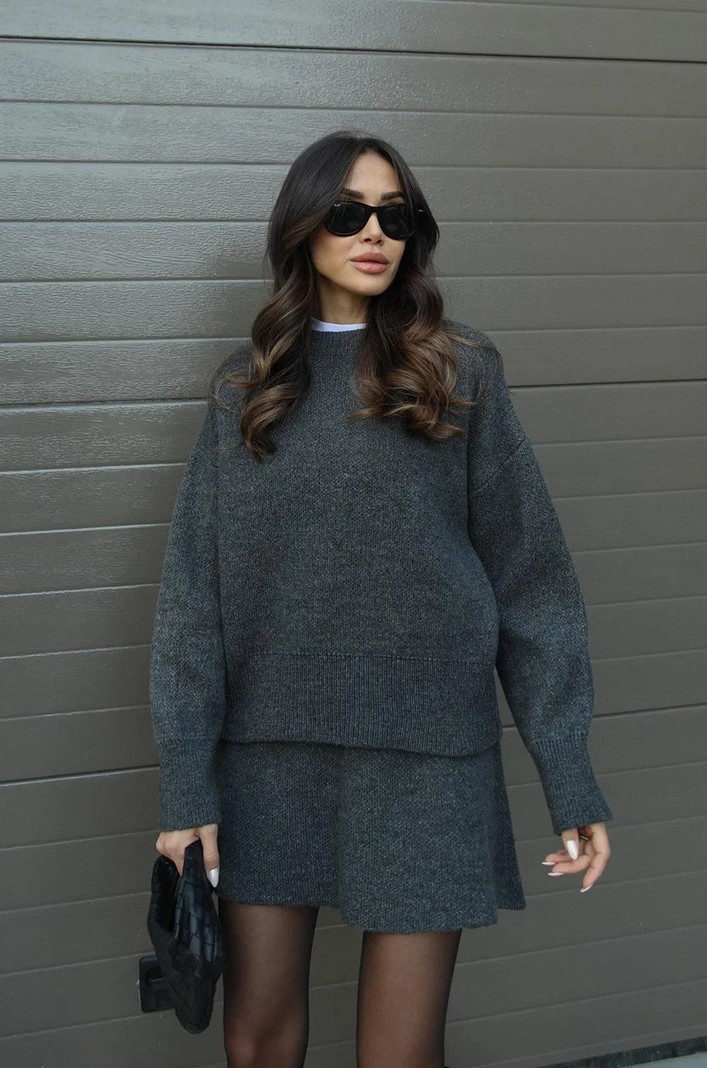 The Madison™ - Knit Suit (Top + Skirt)