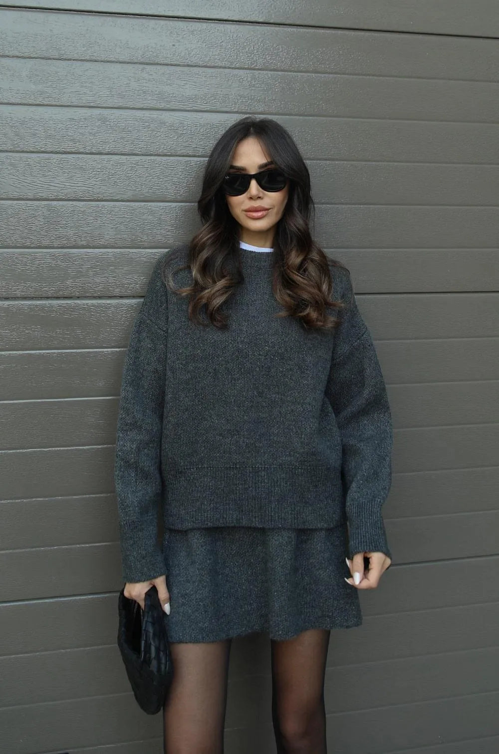 The Madison™ - Knit Suit (Top + Skirt)