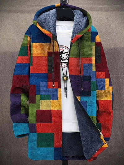 Victoria | Colorblock Knit Sweater Jacket