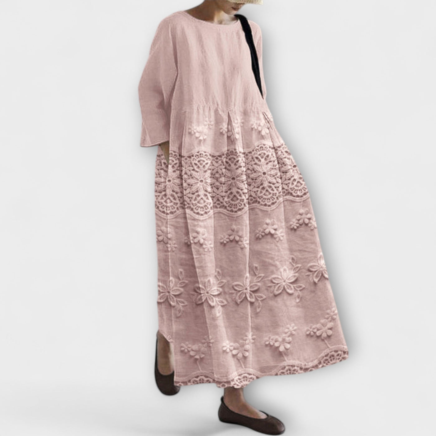 Isabella - Lace Pattern Dress