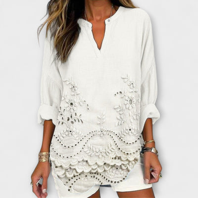 Aria – Breezy Printed Top