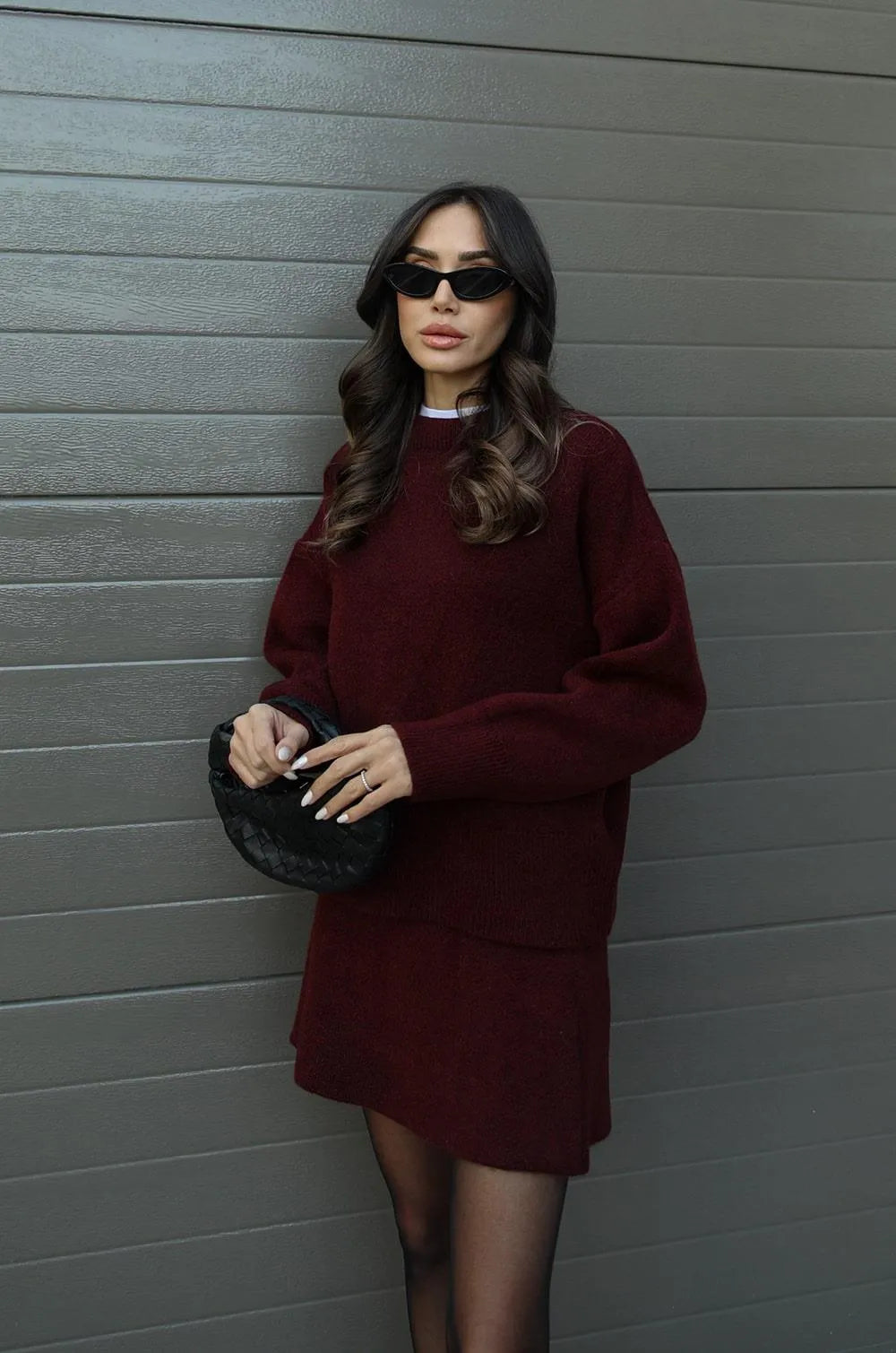 The Madison™ - Knit Suit (Top + Skirt)