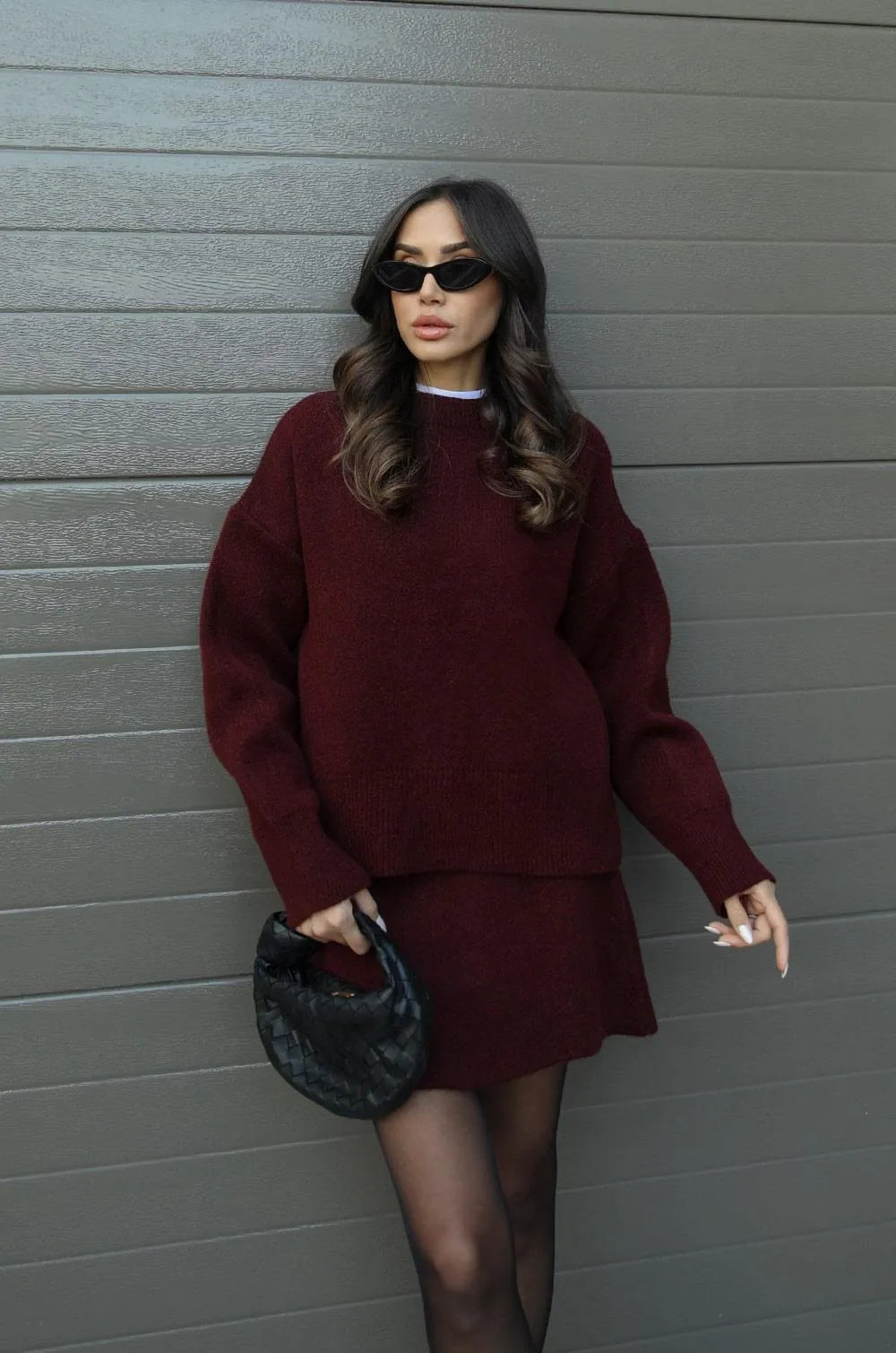 The Madison™ - Knit Suit (Top + Skirt)