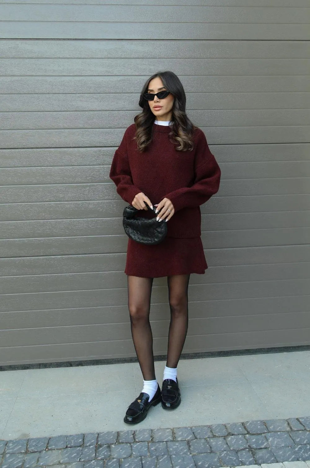 The Madison™ - Knit Suit (Top + Skirt)