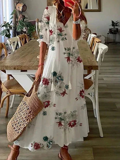 Dana | Boho Chic Dress with Belly Cover for a Stylish Look