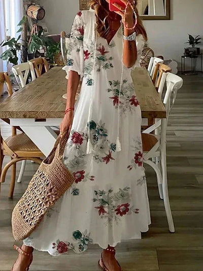 Dana | Boho Chic Dress with Belly Cover for a Stylish Look