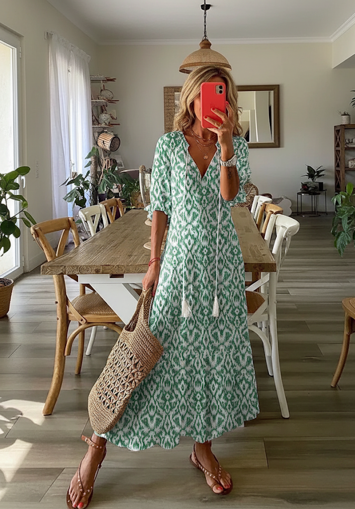 Dana | Boho Chic Dress with Belly Cover for a Stylish Look