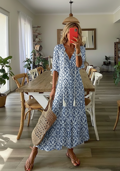 Dana | Boho Chic Dress with Belly Cover for a Stylish Look
