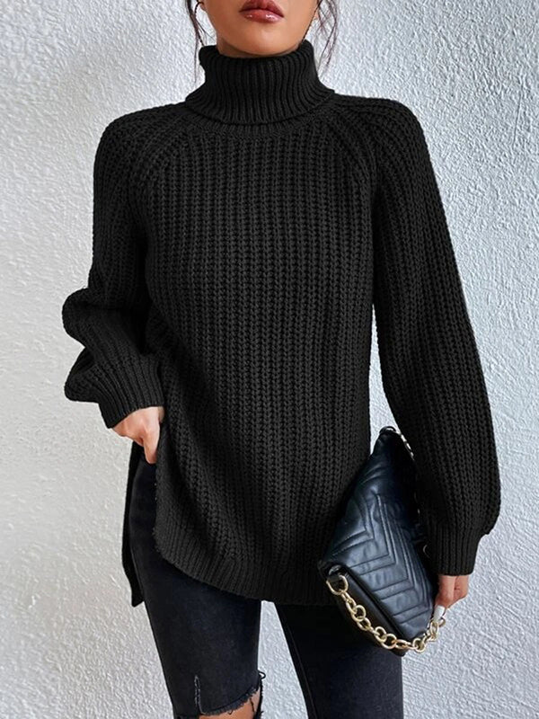 Ashlee | Chunky Knit Turtleneck Sweater