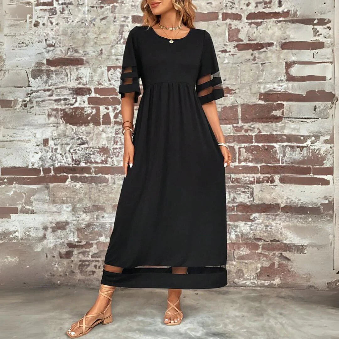 Evelyn | Chic Maxi Dress with Belly Cover for an Elegant Look
