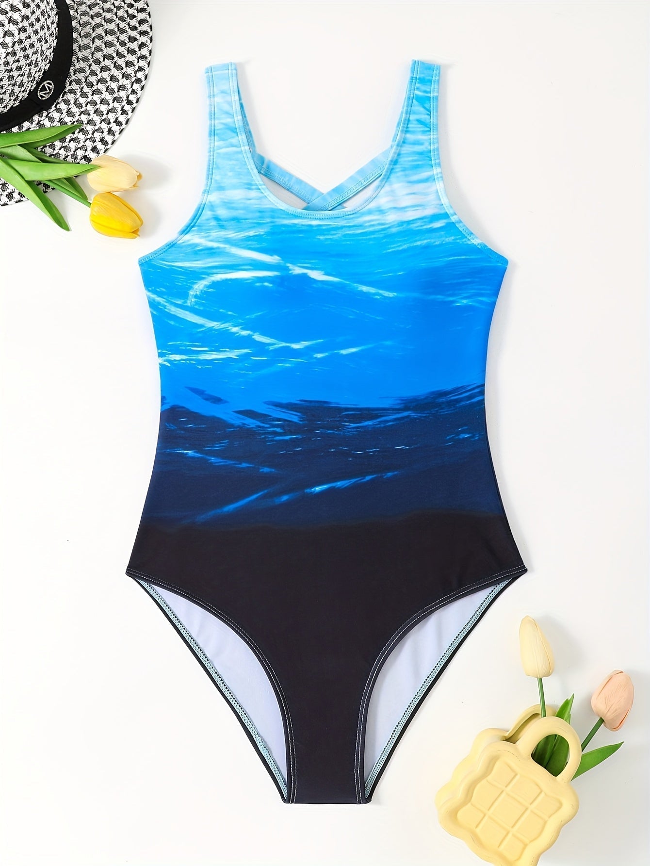 Grace – Ocean Gradient Swimsuit
