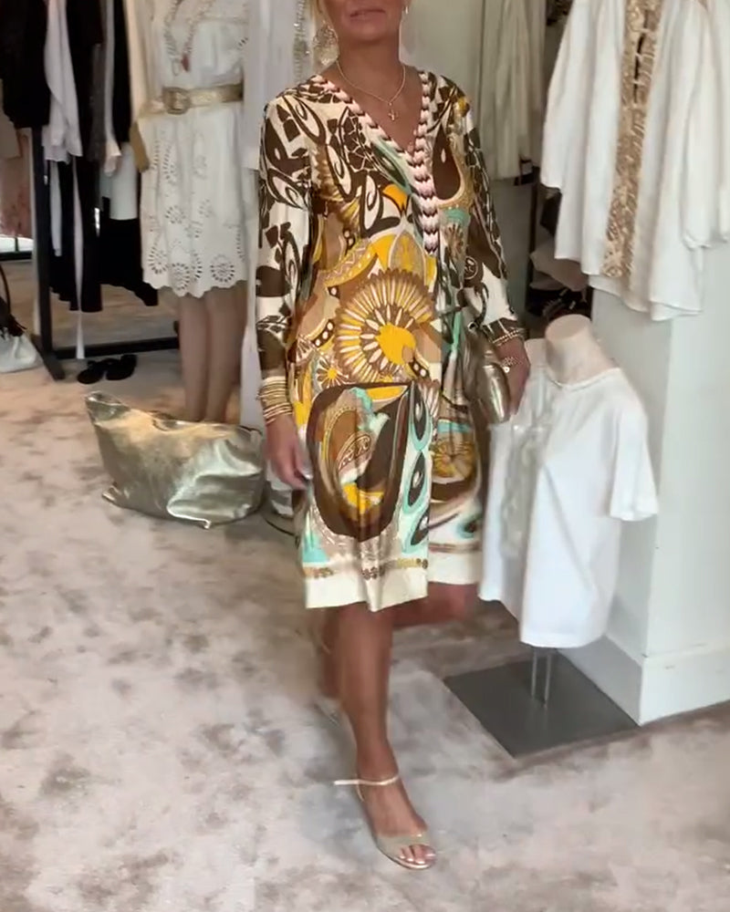Mariane | Stylish Bold Prints Summer Dress
