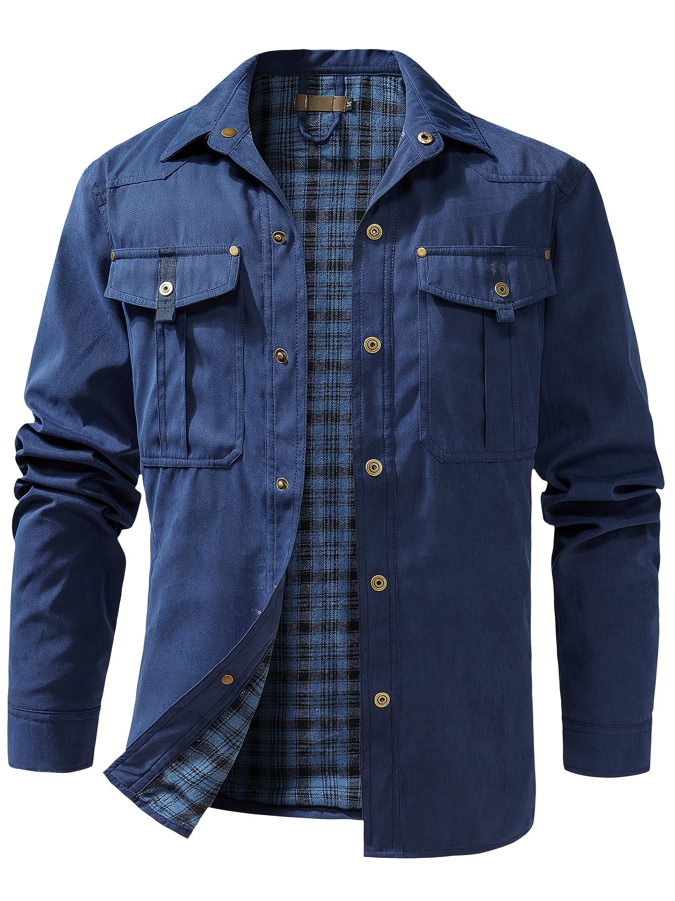 Hunter™ – Rugged Outdoor Plaid Shirt