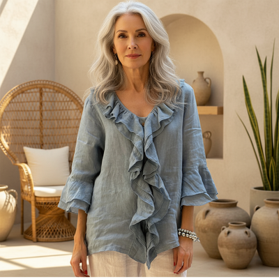 Loralei - Stylish Ruffled Blouse