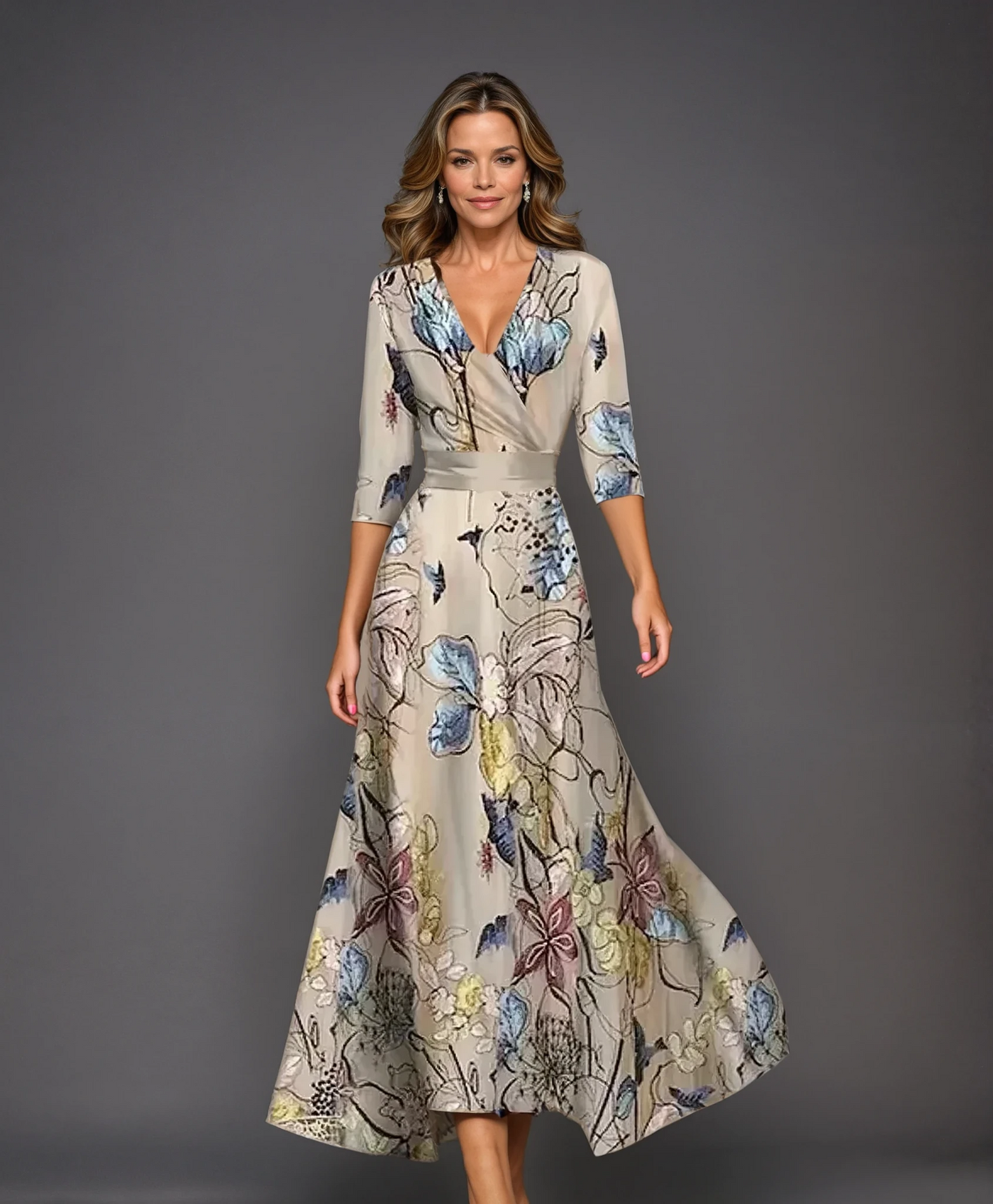 Yssa | Elegant Floral Dress