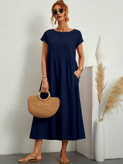 Rosey | Stylish Casual Midi Dress