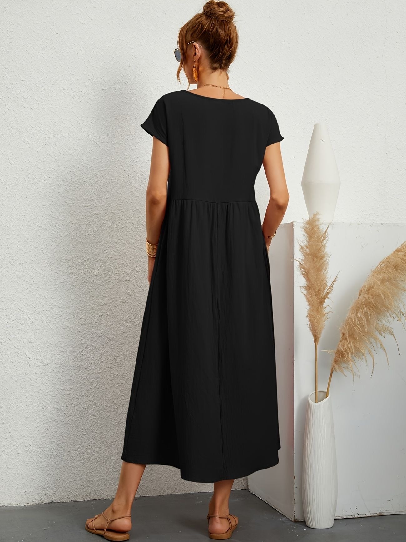 Rosey | Stylish Casual Midi Dress