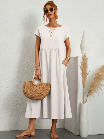 Rosey | Stylish Casual Midi Dress