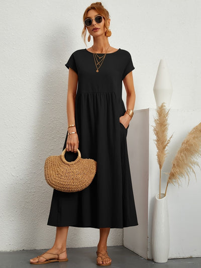 Rosey | Stylish Casual Midi Dress
