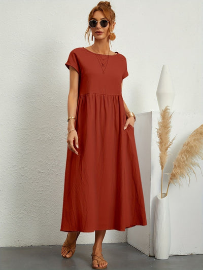 Rosey | Stylish Casual Midi Dress