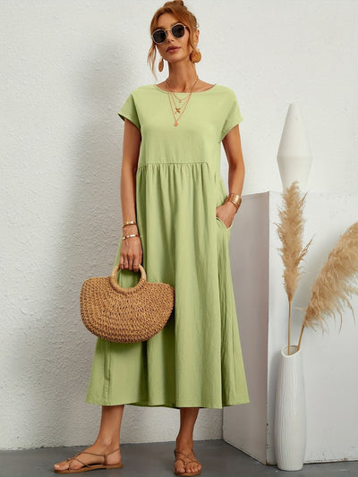 Rosey | Stylish Casual Midi Dress
