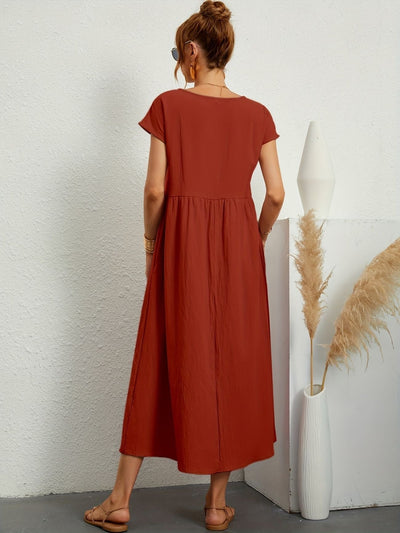 Rosey | Stylish Casual Midi Dress